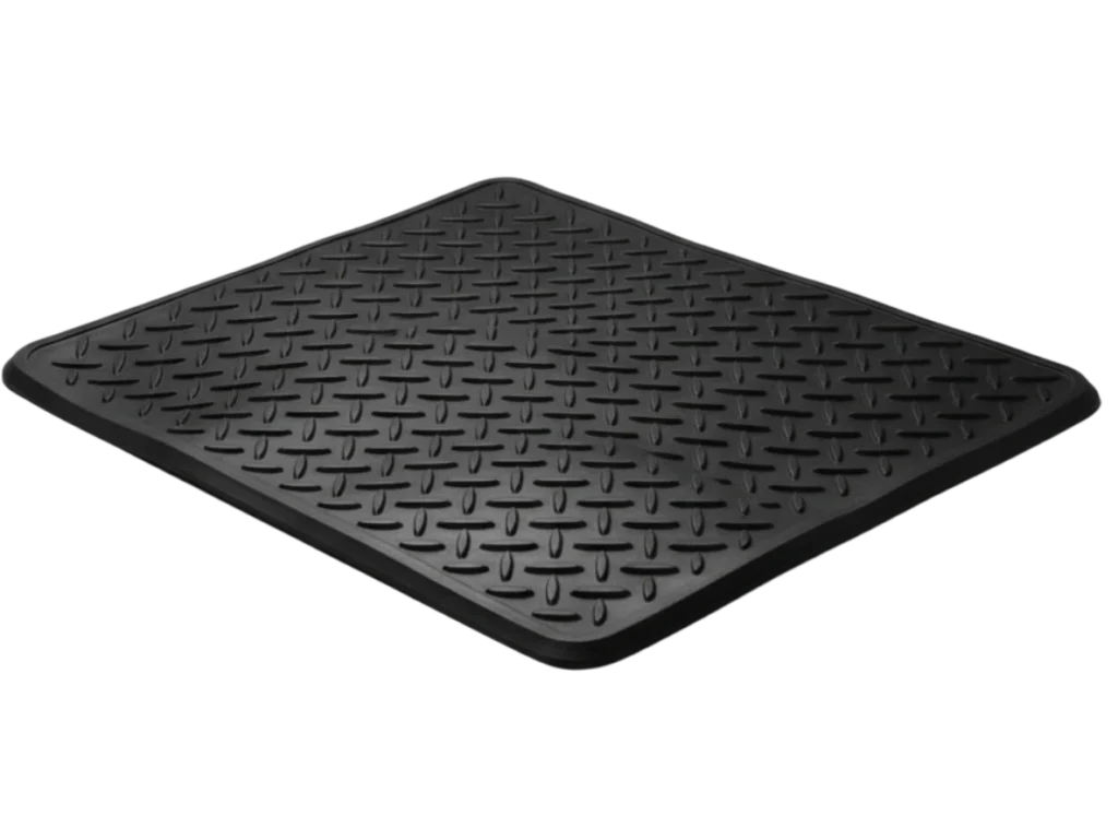 Molded rubber mats